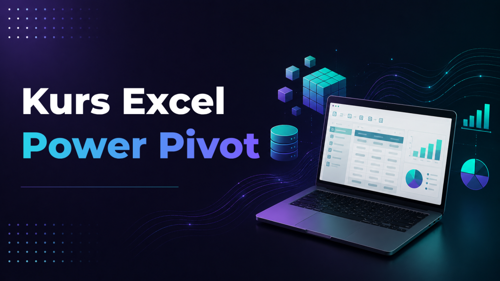 Kurs Excel Power Pivot – szkolenie z tworzenia modeli danych, relacji między tabelami, języka DAX oraz analizy dużych zbiorów danych w Microsoft Excel.