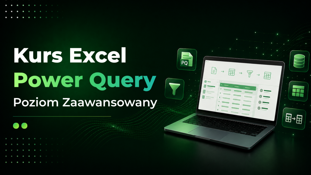 Kurs Excel Power Query Zaawansowany – szkolenie z zaawansowanej transformacji danych, języka M, funkcji, parametrów oraz optymalizacji zapytań w Microsoft Excel.