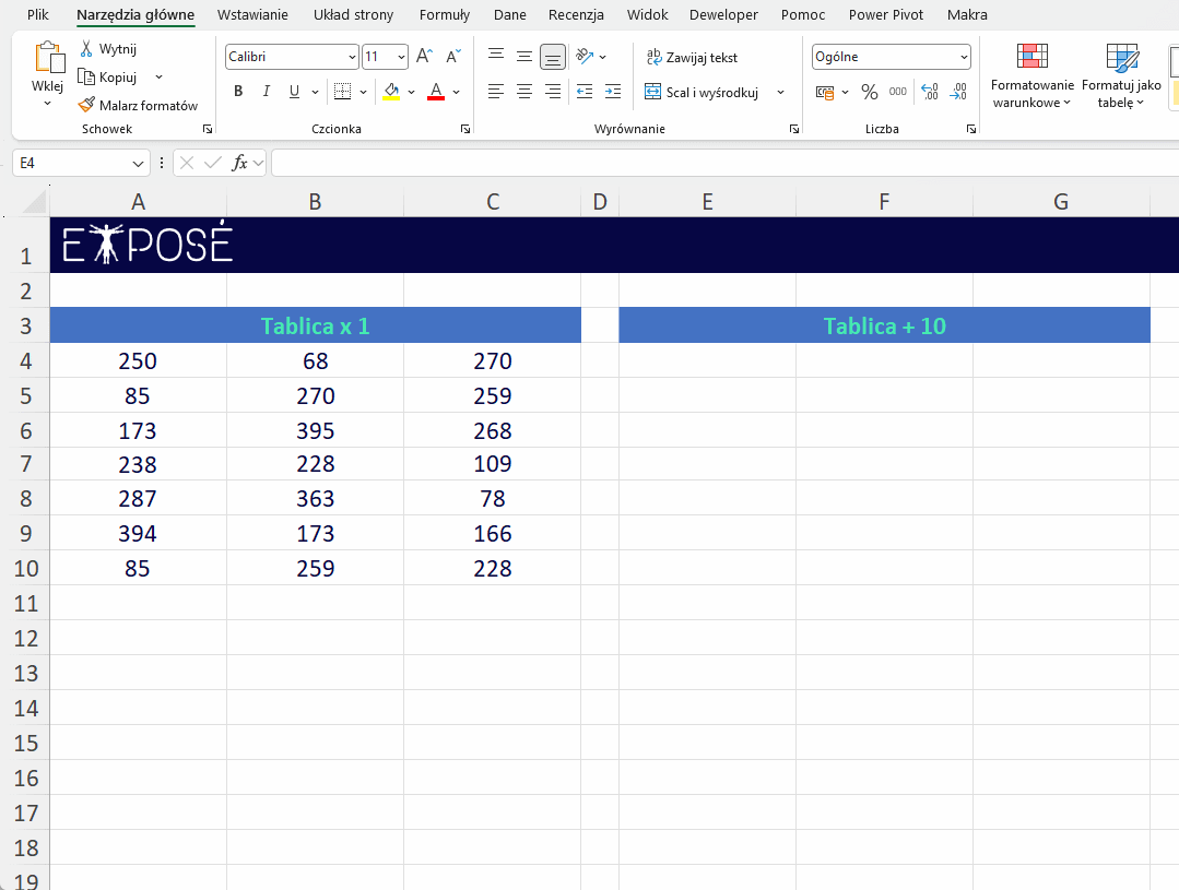 Funkcja MAP - przykład 1
