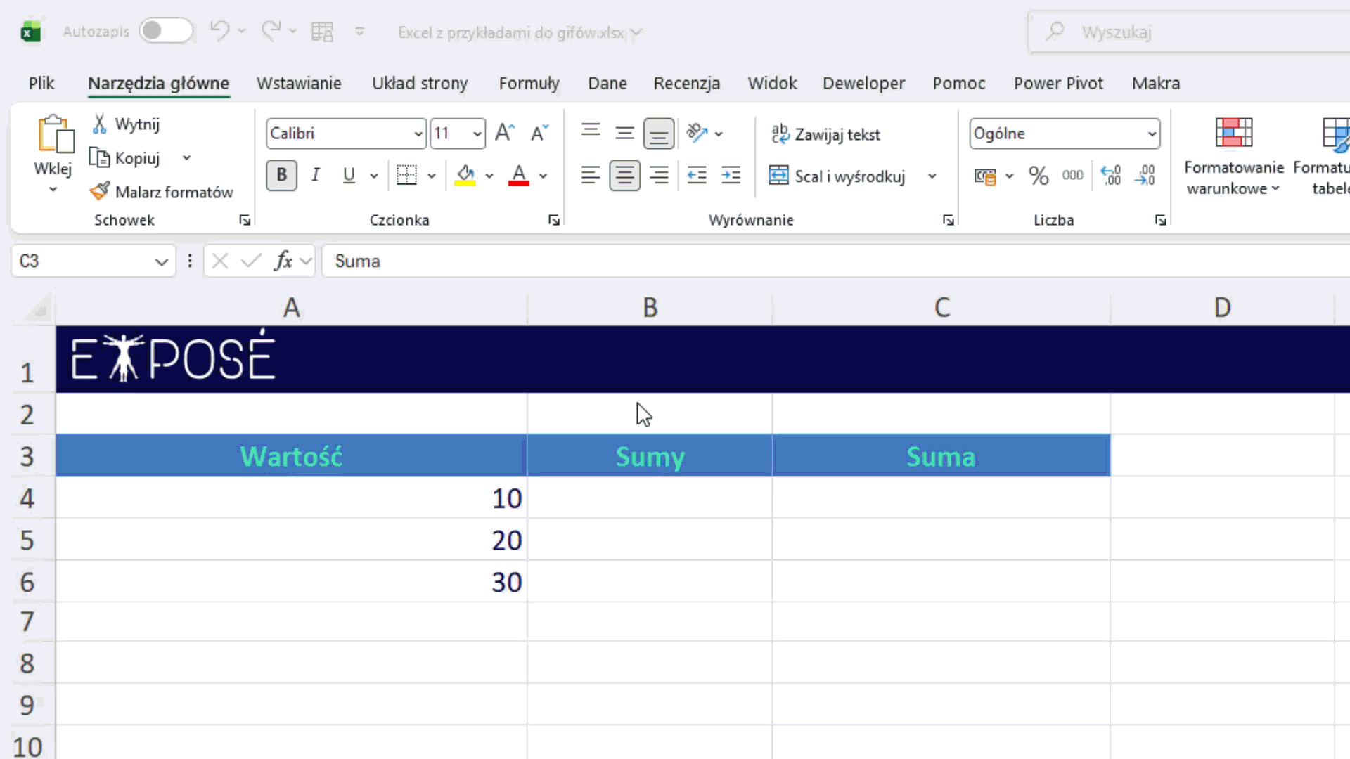 Funkcja SCAN - zadanie 4