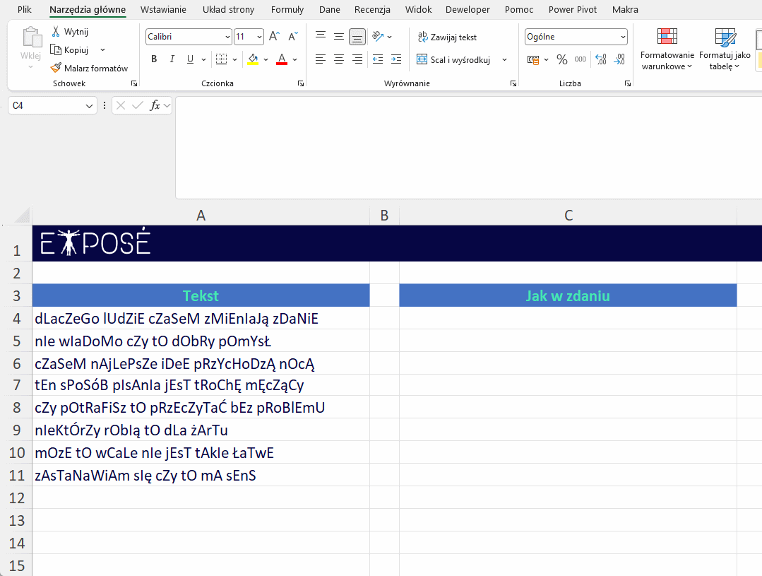 Funkcja REDUCE - przykład 4